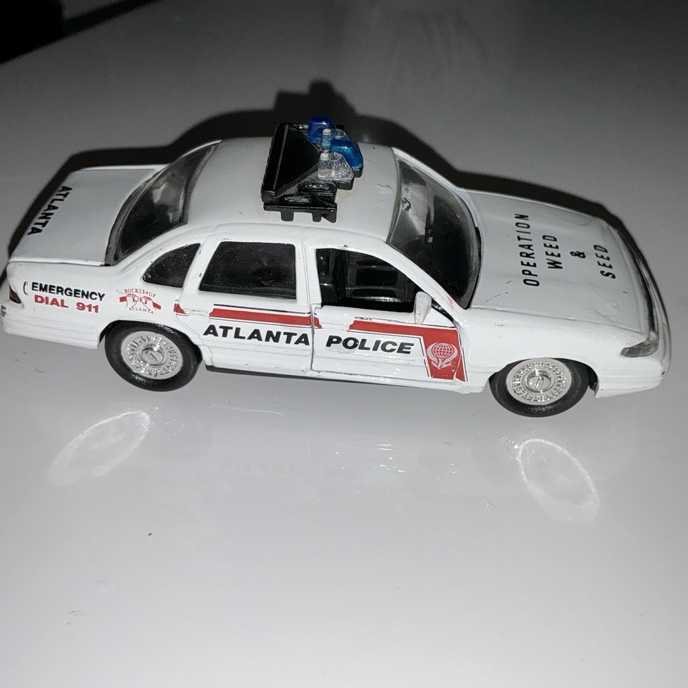 Road Champs Collectible Series #1 Atlanta Georgia Police Car Diecast Weed & Seed